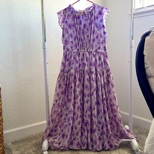 Melloday purple dress